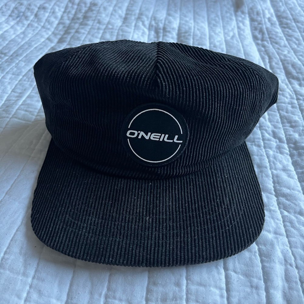 O'Neill Black Corduroy Trucker Hat